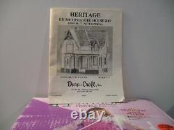 Dura Craft Heritage Dollhouse Kit Victorian Mansion HR 560 1991