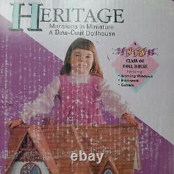 Dura Craft Heritage Dollhouse Kit Victorian Mansion Open box