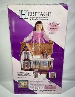 Dura Craft Heritage HR 560 Mansions in Minature Dollhouse 1991 Factory Sealed