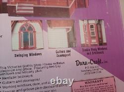 Dura Craft Mansions In Miniature HR560 Heritage Wooden Dollhouse Kit CHRISTMAS