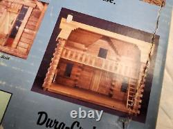 Dura-Craft Mansions in Miniature Shenandoah Real Wood Log Cabin KIT SD-185