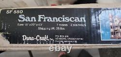 Dura-Craft Mini Mansion San Franciscan Doll House New In Box DIY Assembly