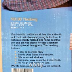 Dura-Craft. NB180 Newberg Dollhouse Kit. NIB Sealed. 1990