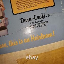 Dura-Craft Newberg Dollhouse Kit NB180 Mansions In Miniature DIY Contents New