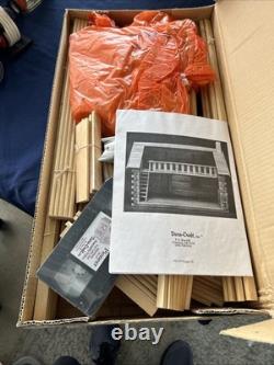 Dura-Craft Pioneer Log Cabin Miniature Dollhouse #PR 179 Real Wood Vintage