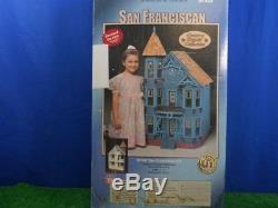 Dura-Craft San Franciscan Wooden Mansion Miniature Dollhouse Kit SF557- New