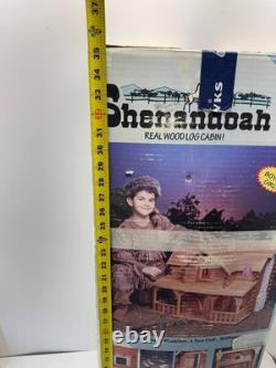 Dura Craft Shenandoah Log Cabin SD-185 Wooden Dollhouse Kit Real Wood