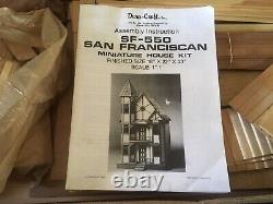Dura-craft Sf-550 San Franciscan Miniature House Kit Vintage 1982 Pre Owned