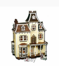 Elegant Beacon Hill Victorian 1 scale Dollhouse Kit by Greenleaf