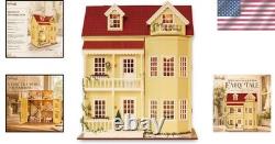 Enchanting DIY Miniature Dollhouse Kit with Warm Light & Music Box 124 Scale