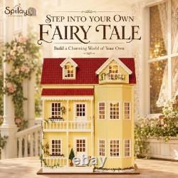 Enchanting DIY Miniature Dollhouse Kit with Warm Light & Music Box 124 Scale