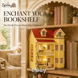 Enchanting DIY Miniature Dollhouse Kit with Warm Light & Music Box 124 Scale