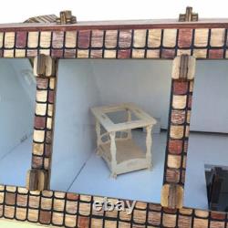 English Manor Dollhouse Immerse Yourself in Elegant Miniature Living house Kit