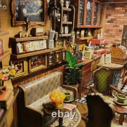 Exquisite Coffee Shop Book Nook Kit A DIY 3D Wooden Puzzle Experience