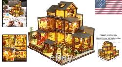 Exquisite Japanese Courtyard Miniature Dollhouse Eco-Friendly DIY Project