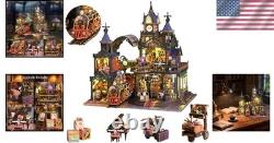 Exquisite Rail-Track City Miniature Building Kit