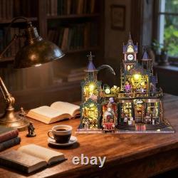 Exquisite Rail-Track City Miniature Building Kit