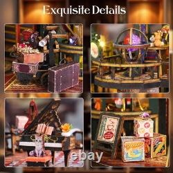 Exquisite Rail-Track City Miniature Building Kit