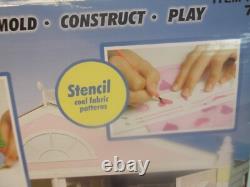 Extreme Makeover Home Edition 4 Room Dollhouse 150+ Pieces Nib