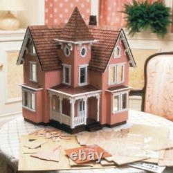 Fairfield Dollhouse Kit 1/2 Inch Scale Model Novelty Vintage Handcrafted Wood