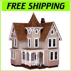 Fairfield Dollhouse Kit 3-Story Victorian with Wrap-Around Porch & Shingles