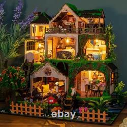 Fairy Tale Forest Dollhouse Kit Miniature Wizardi Roombox Kit F07M5-70-L2501