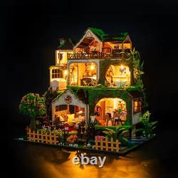 Fairy Tale Forest Dollhouse Kit Miniature Wizardi Roombox Kit F07M5-70-L2501