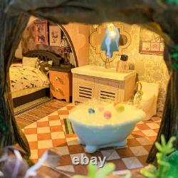 Fairy Tale Forest Dollhouse Kit Miniature Wizardi Roombox Kit F07M5-70-L2501