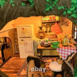 Fairy Tale Forest Dollhouse Kit Miniature Wizardi Roombox Kit F07M5-70-L2501