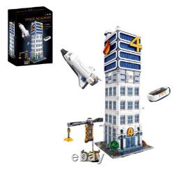 Fantastic Four Baxter Building 6135pcs Classic Space Academy MOC Brick Set Gift