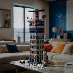 Fantastic Four Baxter Building 6135pcs Classic Space Academy MOC Brick Set Gift