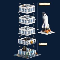 Fantastic Four Baxter Building 6135pcs Classic Space Academy MOC Brick Set Gift