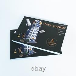 Fantastic Four Baxter Building 6135pcs Classic Space Academy MOC Brick Set Gift