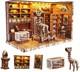 Fantasy Dinosaur Research Institute Miniature House Kit Ideal DIY Gift for All