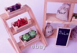 Farmer's Market Stand Vegetable shop, fruits in boxes, greengrocer's, Chalkboard