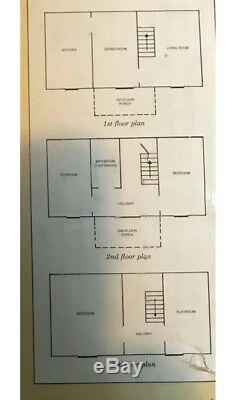 Federal Victorian Dollhouse KIT Hofco House #174 Front Opening