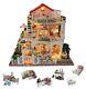 Flever Dollhouse Miniature DIY House Kit Creative Room with Furniture for