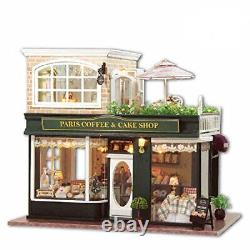 Flever Dollhouse Miniature DIY House Kit Manual Creative with Furniture for