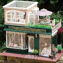 Flever Dollhouse Miniature DIY House Kit Manual Creative with Furniture for