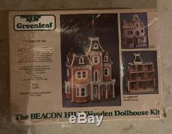 GREENLEAF The Beacon Hill Wooden Dollhouse Kit Scale 11 Original Seal MIB