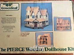 GREENLEAF wood VICTORIAN dollhouse kit THE PIERCE 112 scale miniature COMPLETE