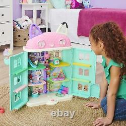 Gabby's Purrfect Dollhouse with 15 Pieces Including Toy Figures NEW