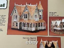 Garfield Dollhouse Wooden Kit by Greenleaf Dollhouses 1983 Made In USA Vintage