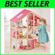 Girls' DIY Doll House with Furniture Accessories