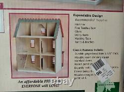 Great Toys Vermont Farmhouse Jr 29 Wood Dollhouse Kit 112 #J-M401 New Open Box