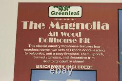 GreenLeaf The Magnolia All Wood Dollhouse Kit