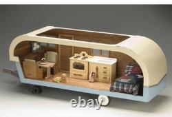 Greenleaf 112 Dollhouse The Travel Trailer Wooden DIY House Kit #9311