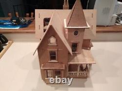 Greenleaf #8015 The Fairfield Wooden Dollhouse Professionally Built Kit