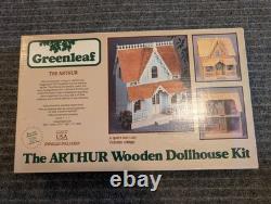 Greenleaf Arthur Wooden Dollhouse Kit #8012 COMPLETE Verified 1981 Made in USA
