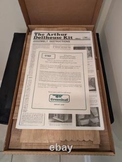 Greenleaf Arthur Wooden Dollhouse Kit #8012 COMPLETE Verified 1981 Made in USA